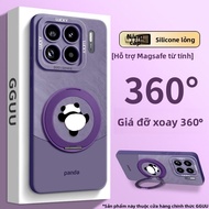 Đế đỡ GGUU cho Xiaomi 15s Pro bằng silicon từ tính hình gấu trúc