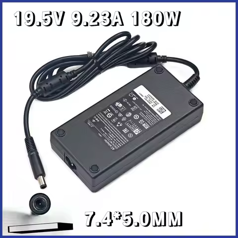180W 19.5V 9.23A Laptop AC Adapter for Dell Precision M4600 M4700 M4800 Alienware 13 R3 G3 Charger D