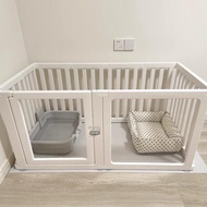 Kennel Fence Outdoor Indoor Dog Fence Pet Fence Small Dog Indoor Fence Isolation Door Fence Dog Cage