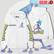 kids hoodieGreninja Pokemon Childrens Zipper Hoodie Jacket / Free Name Zipper Jacket