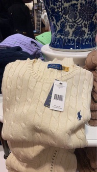 女版POLO Ralph Lauren圓領毛衣