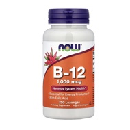 🇯🇵【Direct from Japan】NOW Foods, B-12, Lozenges, 250 Lozenges