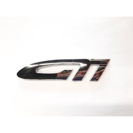 Proton Satria GTI Wording Logo Emblem GTI Badge