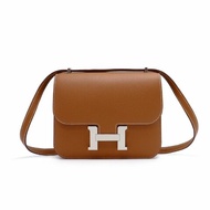 HERMES Mini constance 19 - 金棕銀