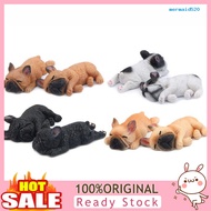 [Mer]  Cute Sleeping Dog Fridge ic Sticker French Bulldog Mini Toy  Decor
