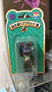 現貨 黑色 招財貓 100% bearbrick be@rbrick 千萬兩