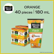 ♆ ▨ ✟ Minute Maid Fresh Orange Tetra Juice 180mL - Pack of 40