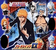🈲 絕版珍藏 🈲 Bandai BLEACH ブリーチスイングEX2 漂靈 死神 吊飾 (全4隻) 2007年