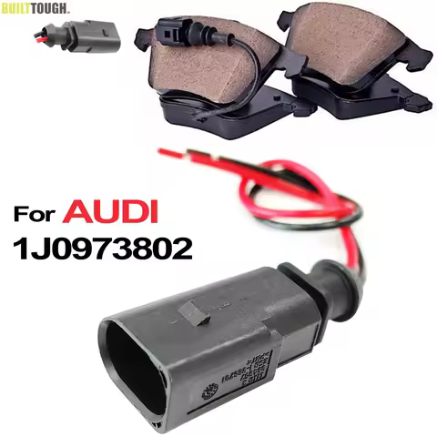For AUDI A1 A2 A3 A4 A5 A6 A7 A8 S3 S4 S5 S6 S8 Q2 Q3 Q5 Q7 R8 RS3 RS4 Brake Pad Wear Connector Plug