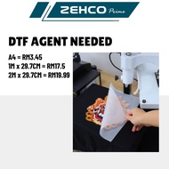 DTF Printing DTF Film Printing Iron On Heat Transfer Film DTF Cetak Baju Custom T-Shirt DTF Sticker