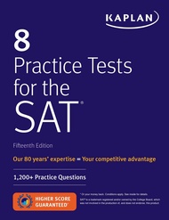 8 Practice Tests for the SAT: 1,200+ SAT Practice Questions (Kaplan Test Prep) 8 Practice Tests for 