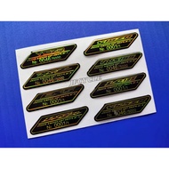 Sticker Emblem 125zr/Y15zr/Lc135/Nvx155/Rxz/Y16zr 2017 Motogp Replica / Nombor Siri Sticker GP Edition Limited Edition