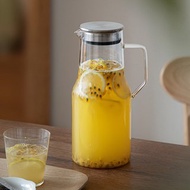 日本霜山 高透耐熱玻璃冷水瓶-1.6L