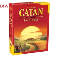 【DFW】® English Version 25Th Anniversary Edition Catan Island Fifth Edition Extended Board Game Educa