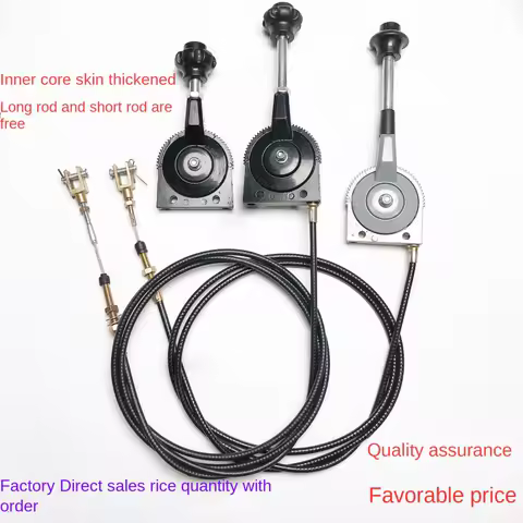 Excavator Hand Throttle Cable Assembly Tractor Controller Modification Manual Accessories