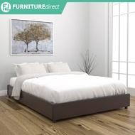 [CLEARANCE] Furniture Mart OWEN queen size fabric platform bed base/ katil queen/ queen bed frame/ d