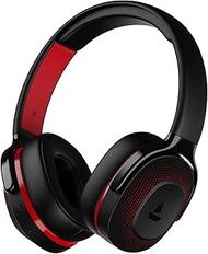 boAt Rockerz 425 Bluetooth Wireless Over Ear Headphones with Mic Signature Sound, Beast Mode for Gam