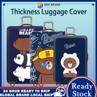 【EKK Ready Stock】Luggage Protector Cover 18-32inch Thicken Cartoon Cover Children Suitcase Cover Ela