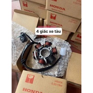 Cuộn điện 6 múi xe máy Dream - Wave lửa 6 cục 5 lớp