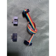 Potentiometer fishing line 6P 20cm 7 colors/IDC cable 6Px20cm 7 colors XH2.54