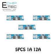 5PCS Lifepo4 battery BMS 1S 3.2V 12A charging board short circuit protection PCM
