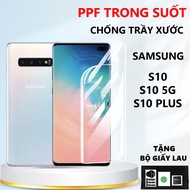 Samsung S10 / S10 PLUS full screen, anti-scratch PPF screen protector - Panda