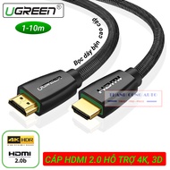Cáp HDMI 2.0 UGREEN HD118 Bọc Lưới Cao Cấp hàng chính hãng dài từ 1M đến 10M