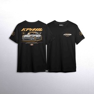 [GRAPHIC TEE] T-Shirt RWB911 PUNKWHEELS Custom Design (XS-5XL)Black