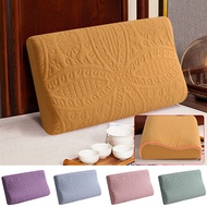 online Cotton Pillowcase Memory Foam Bed Orthopedic Latex Pillow Cover Sleeping Pillow Case 50*30cm/