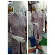 (Cod) Kebaya Ibu Besan Brokat Mix Payet Mutiara/ Kebaya Brokat Payet