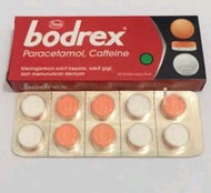 bodrex 1box x2papan 20teblet
