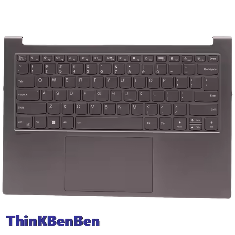 US English Keyboard Upper Case Palmrest Shell Cover For Lenovo Ideapad Yoga Slim 7 Pro 14 IHU5 ACH5 