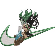 Dr. Character Embroidery Patch STONE STONE STONE