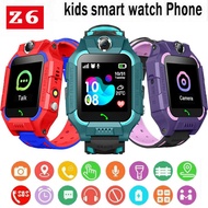 Q12 Kids Student Smart Watch Position Z6 Waterproof Swimming Photo Touch Screen 360° Rotation Flip Phone Watch LBS Position Smart Watch