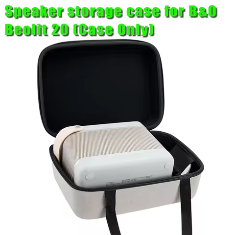 Hard shell Storage Bag for B&O Beolit 20 Speaker Travel Dust-proof Outdoor Carrying Case for B&O Spe