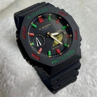 SPECIAL PROMOTION CASI0 G..SHOCK_ GMT RUBBER STRAP WATCH FOR MEN AND WOMEN'S(with free gift)