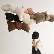 Ins Kelp Knot Shaped Pillow Kelp Knot Children's Bedroom Bedside Cushion Living Room Sofa Pillow