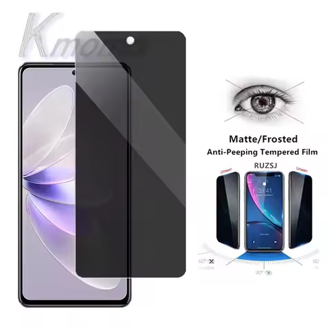 Privacy Tempered Glass Screen Protector VIVO V29e V27e V25e 4G V25 V23 Pro V23e V21e V21 5G V20 Se V
