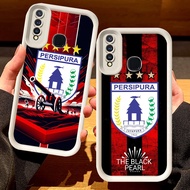 G-3 Persipura FC Casing for VIVO Y12 Z1 Pro Y50 Y30i Y15 V9 Y30 Y17 Y19 Black and white