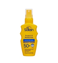 Boots Soltan Protect & Moisturise Suncare Lotion Uvb Very High Spf 50+ โซลแทน โพรเท็ค แอนด์ มอยส์เจอ