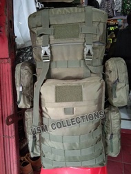 tas ransel raider tni / tas ransel punggung raider tni hijau army model jatah