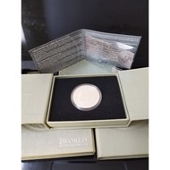 Silver Coin 99999 10 Dirham World 2011
