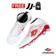 Fromzero - Sepatu Bola Starkia 38 - 44 Baltic Booth IN White Red Original