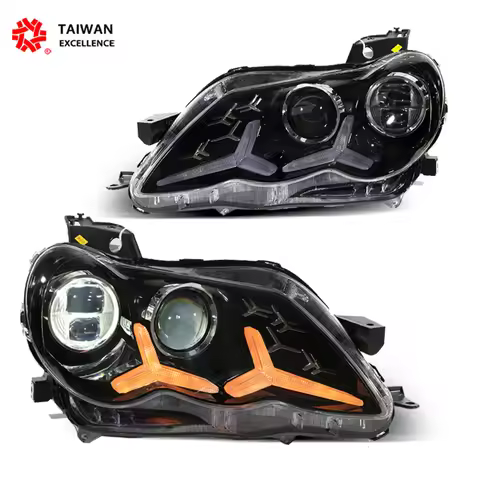 2 PCS DEPO mark x headlights for Toyota Reiz mark X 2005-2009 front headlight assembly modified head