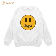HANASA Sweater Wanita Drew | Sweater Pria | Sweater Crewneck Wanita | Sweatershirt Wanita
