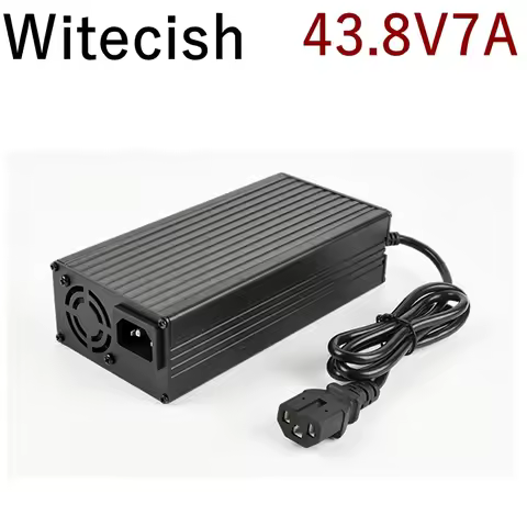 43.8V 36V 7A Lifepo4 Iron Phosphate Battery Charger For 36V 12S Car Solar Energy Storage Charger wit