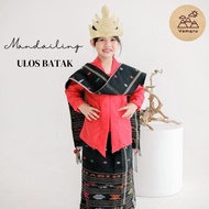 AB BAJU ADAT ANAK BATAK MANDAILING ULOS