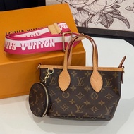 LV M46786/晶片款 老花Neverfull BB 托特包