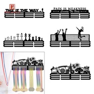 [UsusexaMY] Medal Shelf Award Ribbon Display Holder Medal Holder for Gymnastics Runner