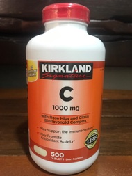 Kirkland Vitamin C 1000mg 500tabs (EXPIRATION: SEPTEMBER 2023)(Delivers Nationwide)